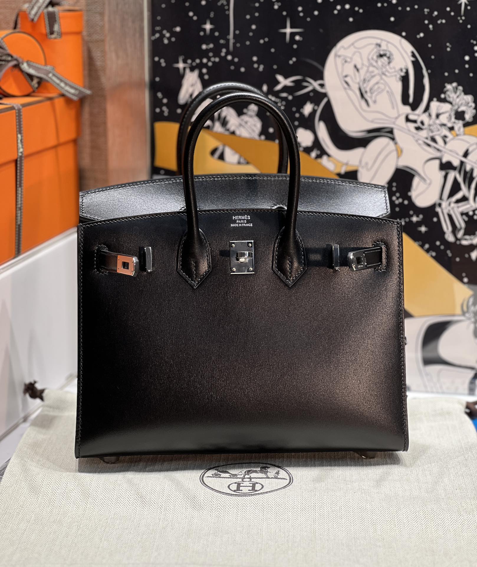 Replica Hermès Birkin Black Box