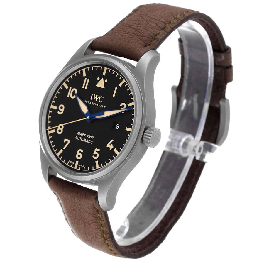 IWC Pilot Mark XVIII Heritage Titanium Mens Watch IW327006