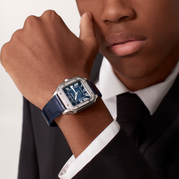 Santos de Cartier watch CRW4SA0006