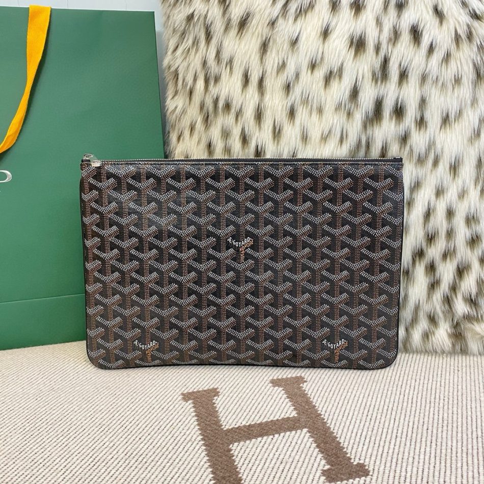 Goyard Senat MM — Premium Document Pouch Dupe