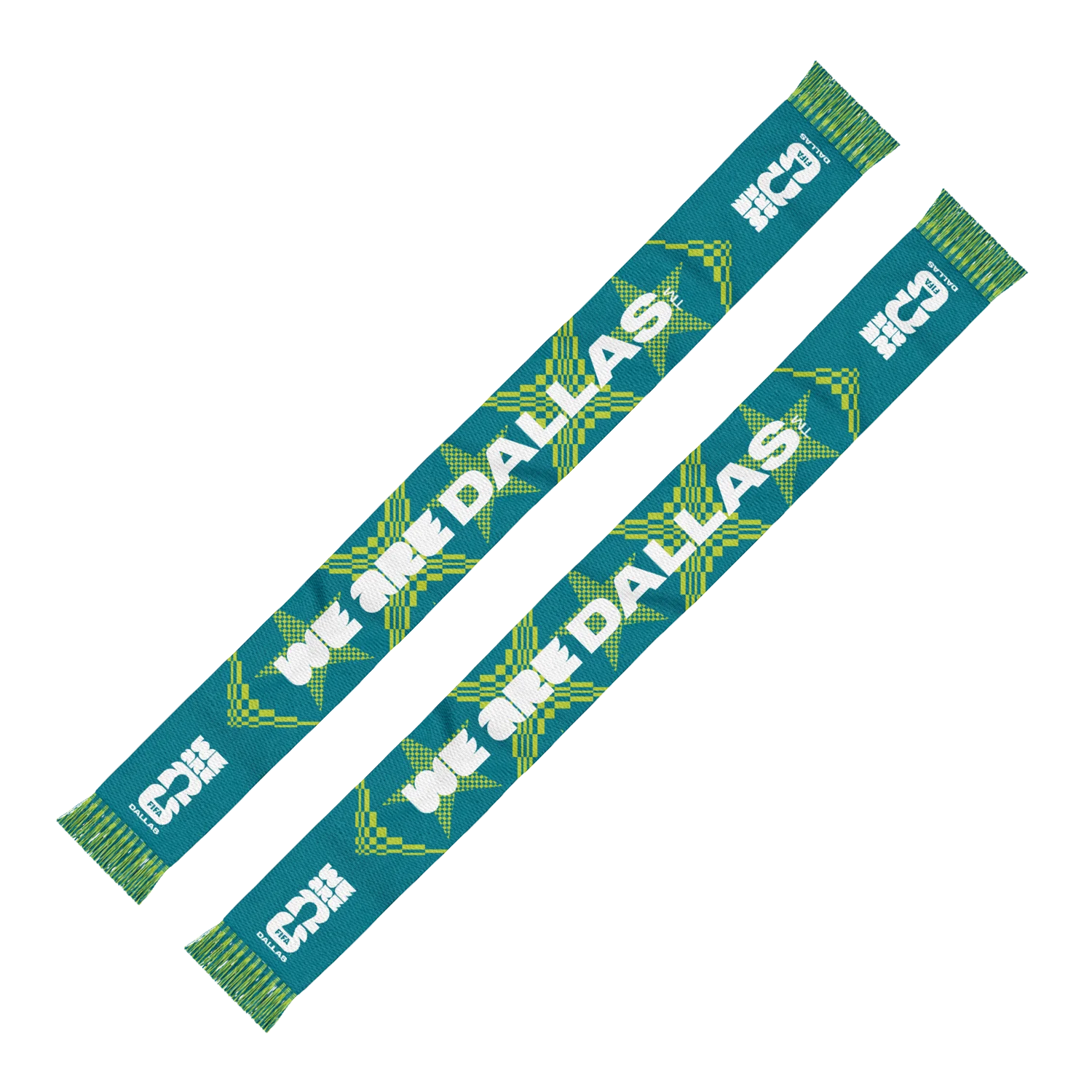 2026 World Cup Host City Dallas Scarf
