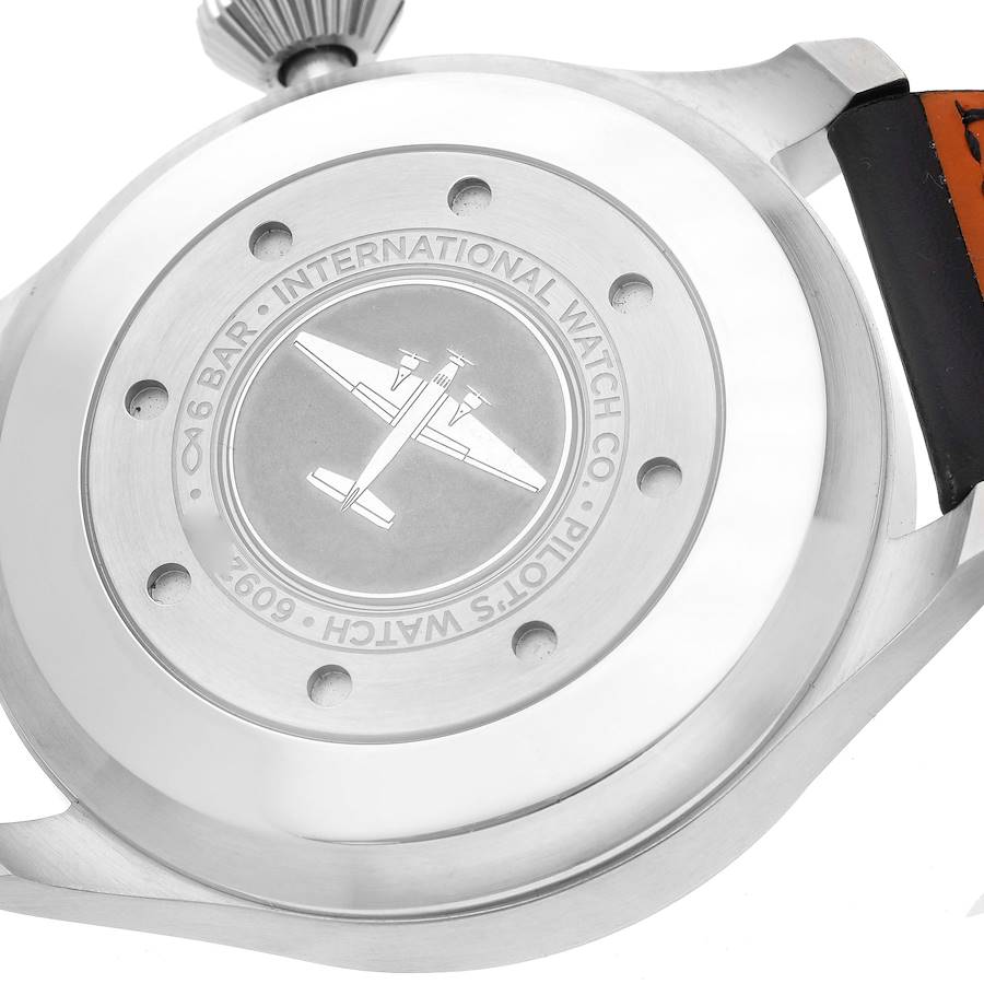 IWC Big Pilots 46mm Black Dial Automatic Steel Mens Watch IW500912
