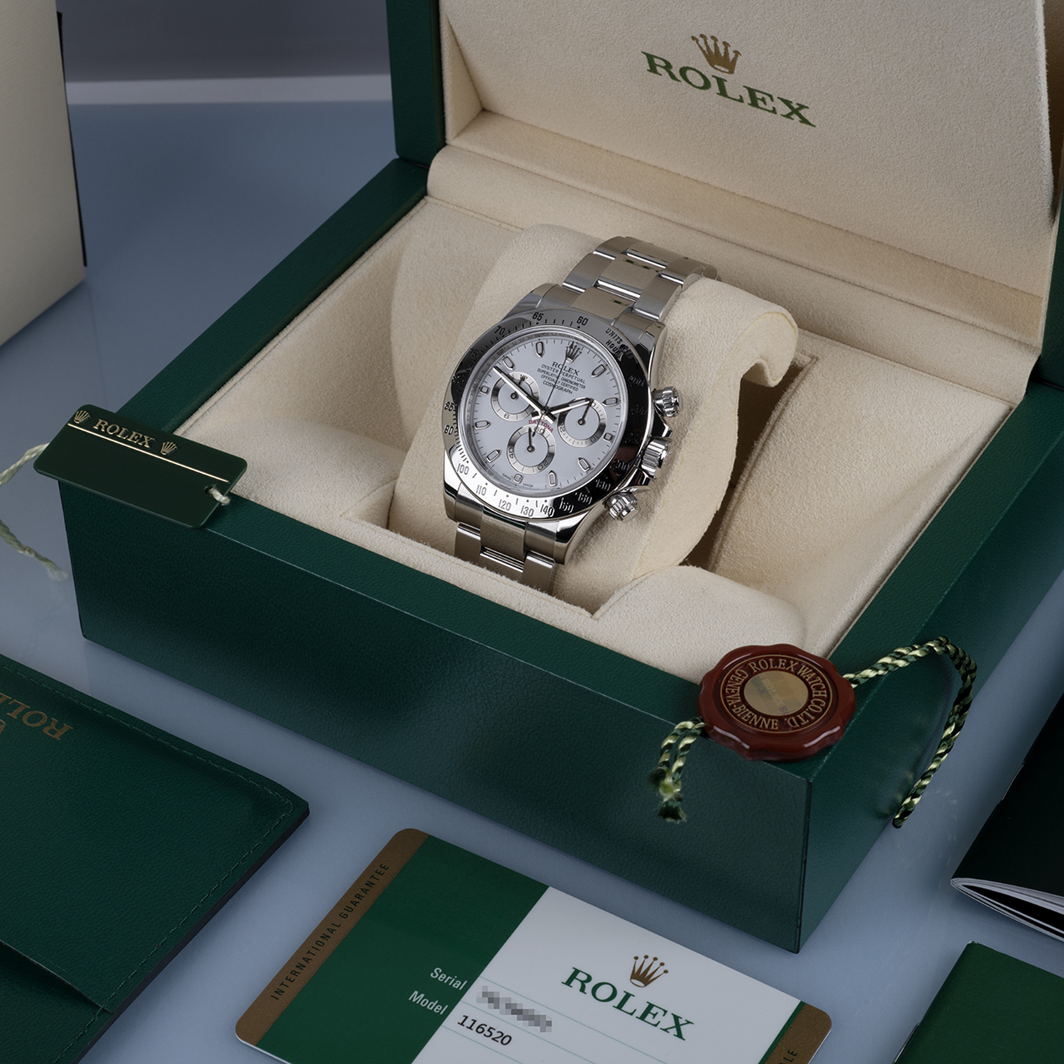 ​Rollie-The Crown Daytona Stainless Steel 40mm APH Dial 116520 Brand New