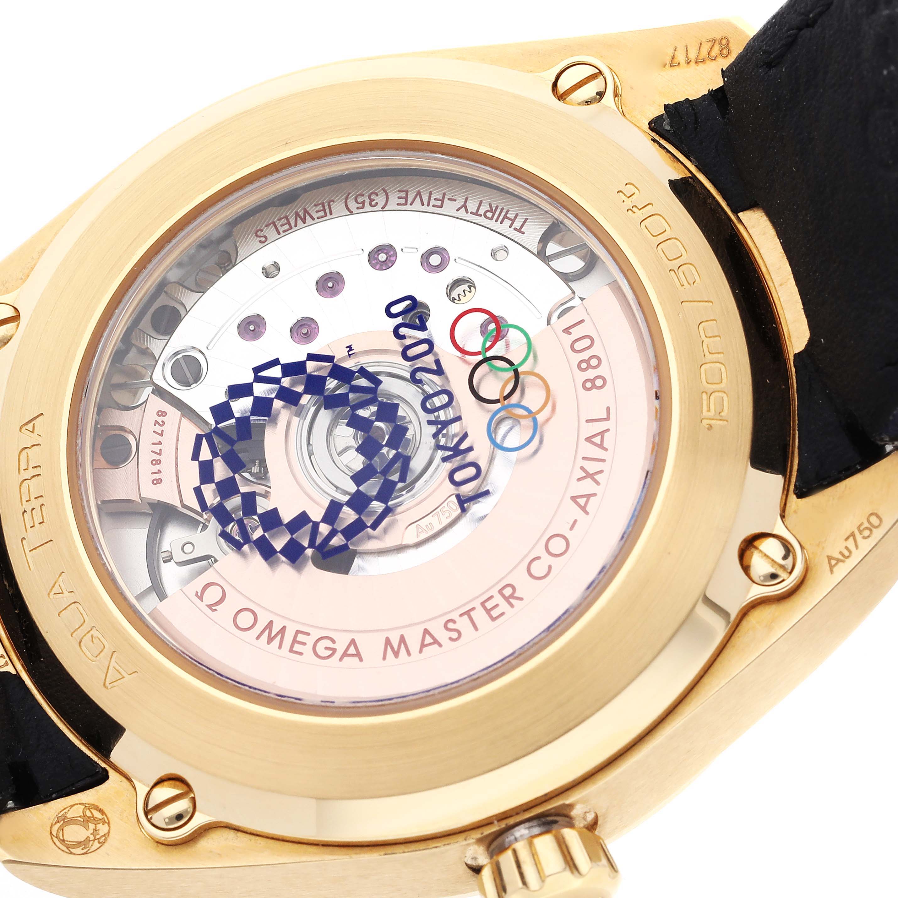 Omega Seamaster Aqua Terra Olympic Games Watch 38.0 MM 522.53.38.20.03.001