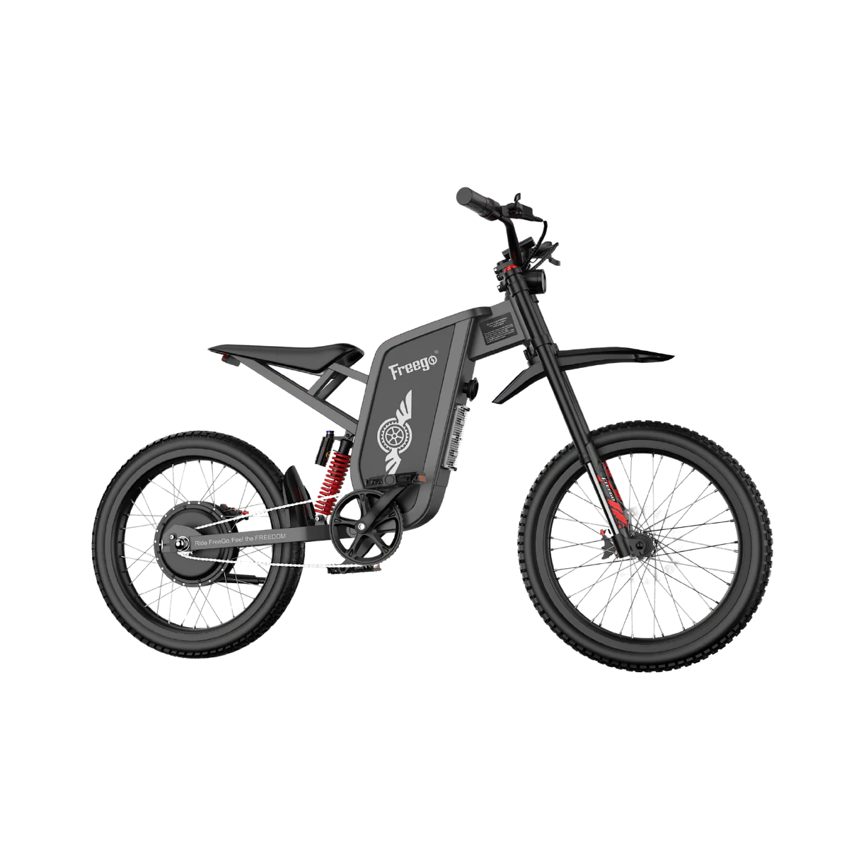 Freego X1 Series Agile All-Terrain Electric Dirt Bikes with Pedals