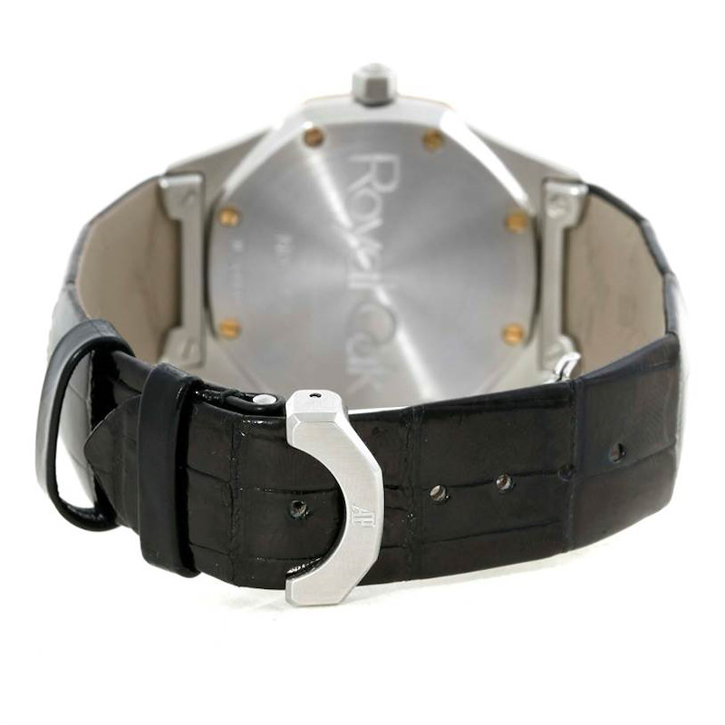 Audemars Piguet Royal Oak Cuir Steel 18K Yellow Gold Mens Watch 14800