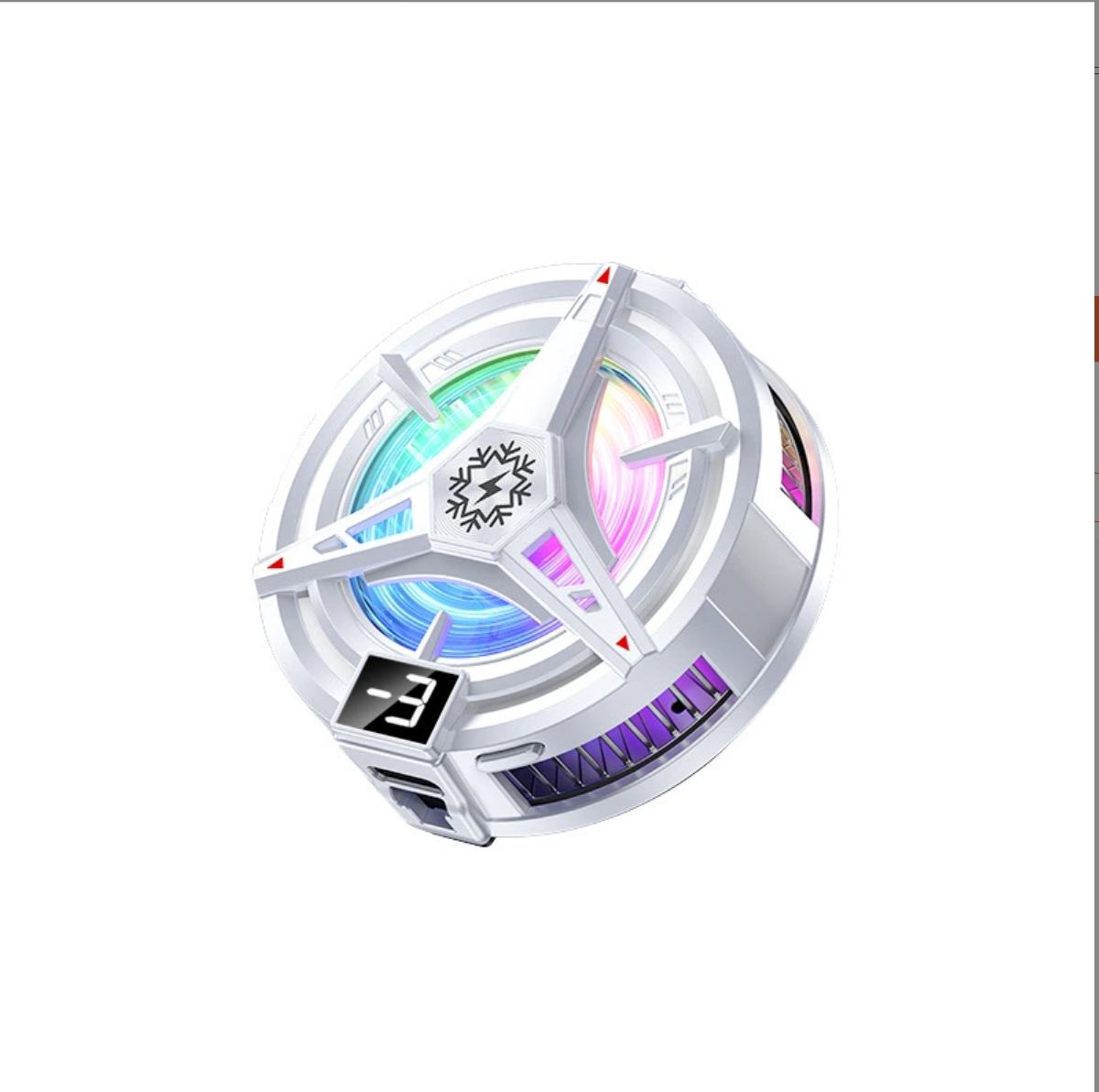 Semiconductor Phone Fan for Mobile Gaming, Fast Cooling Ice Pad for Live Stream
