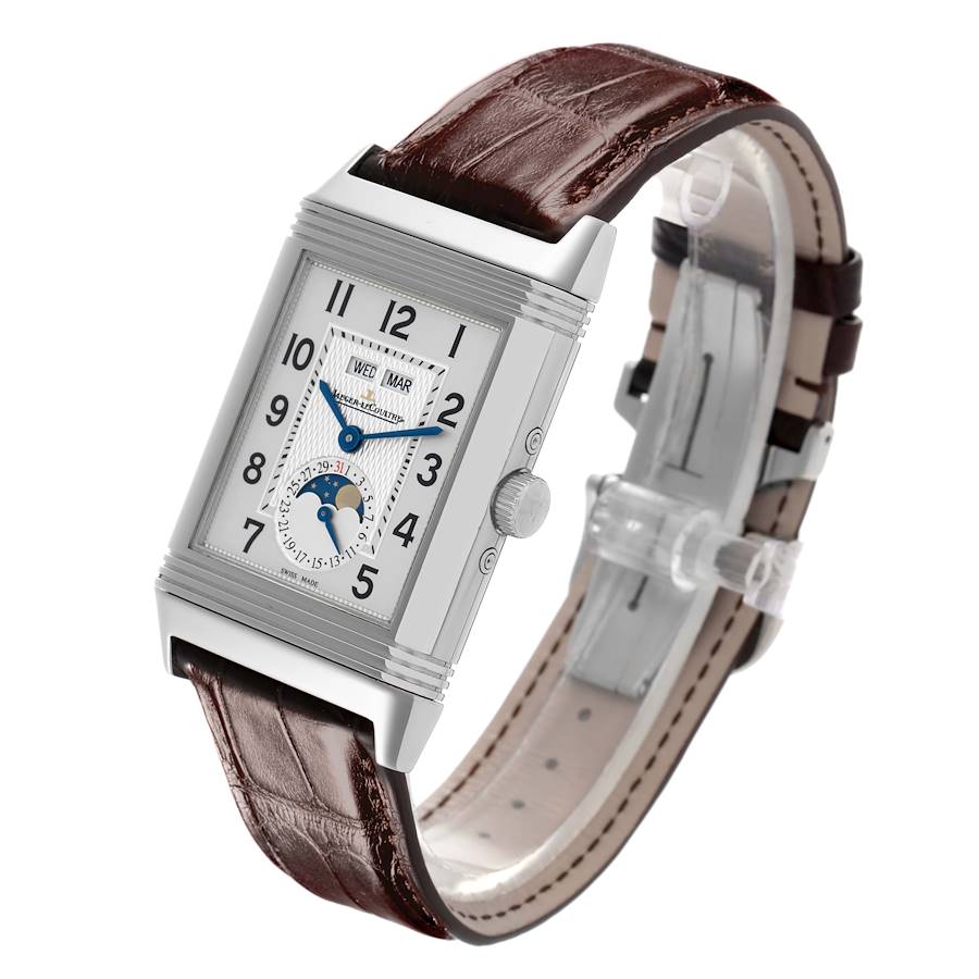 Jaeger LeCoultre Grande Reverso Steel Mens Watch 273.8.84 Q3758420