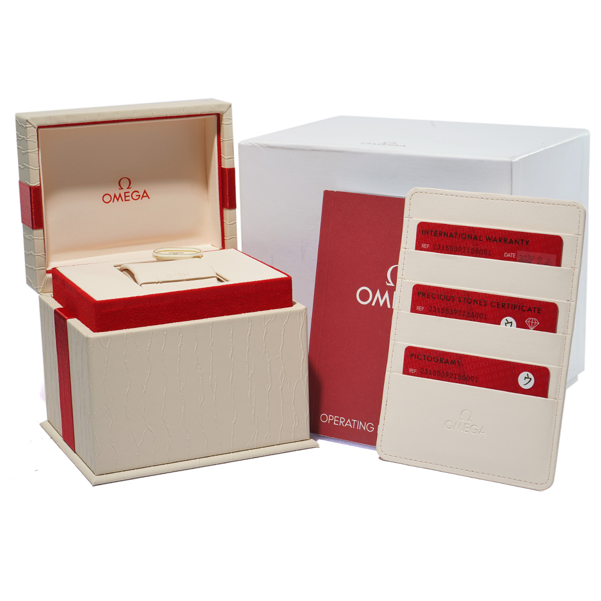 Omega Aqua Terra MOP 18K Red Gold