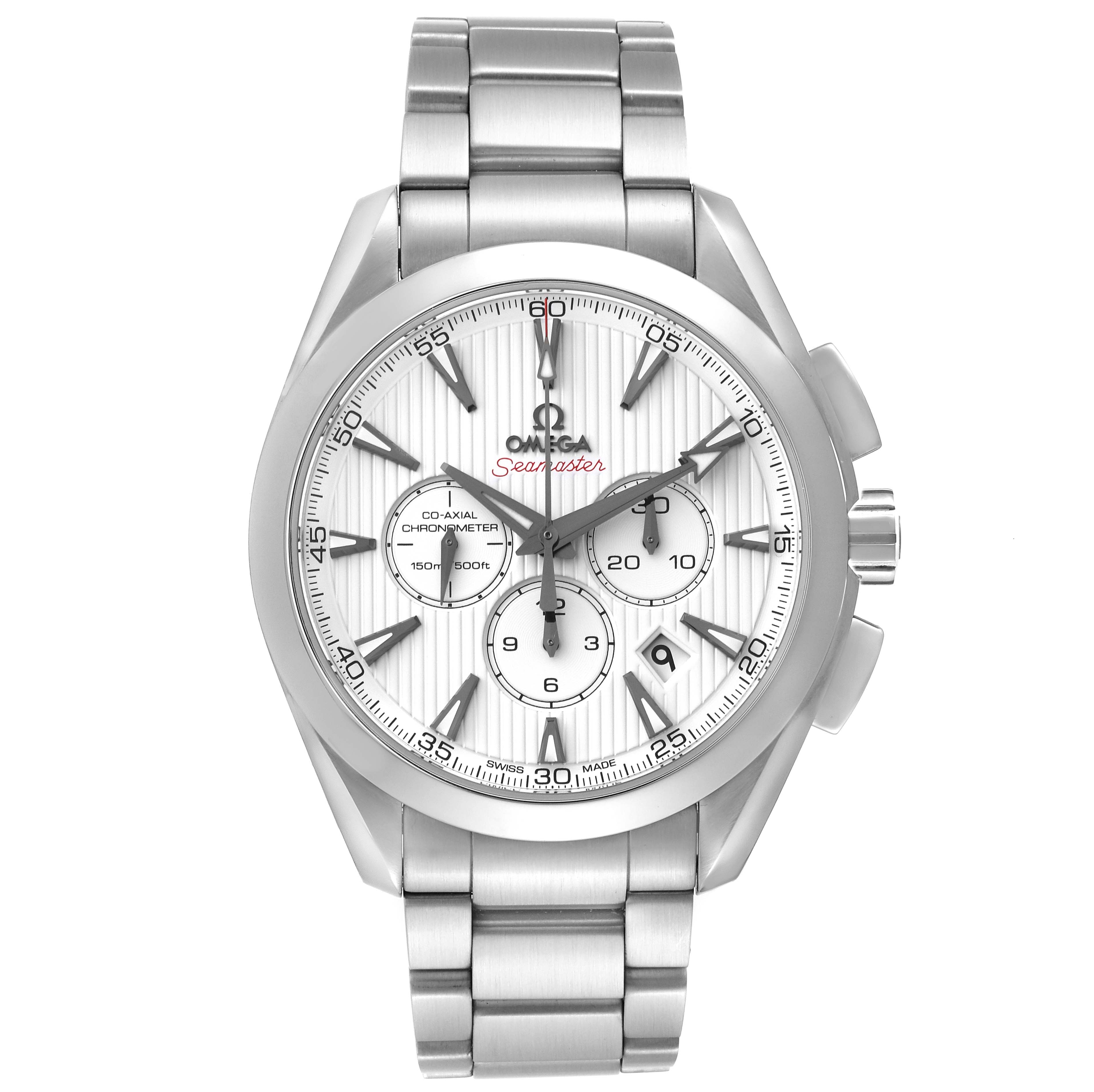 Omega Seamaster Aqua Terra Chrono Steel Mens Watch 44.0 MM 231.10.44.50.04.001