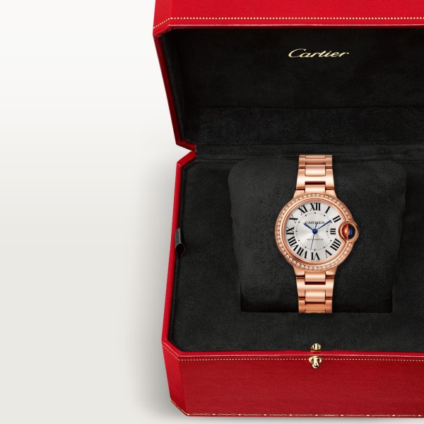 BALLON BLEU Diamond Rose Gold 33mm