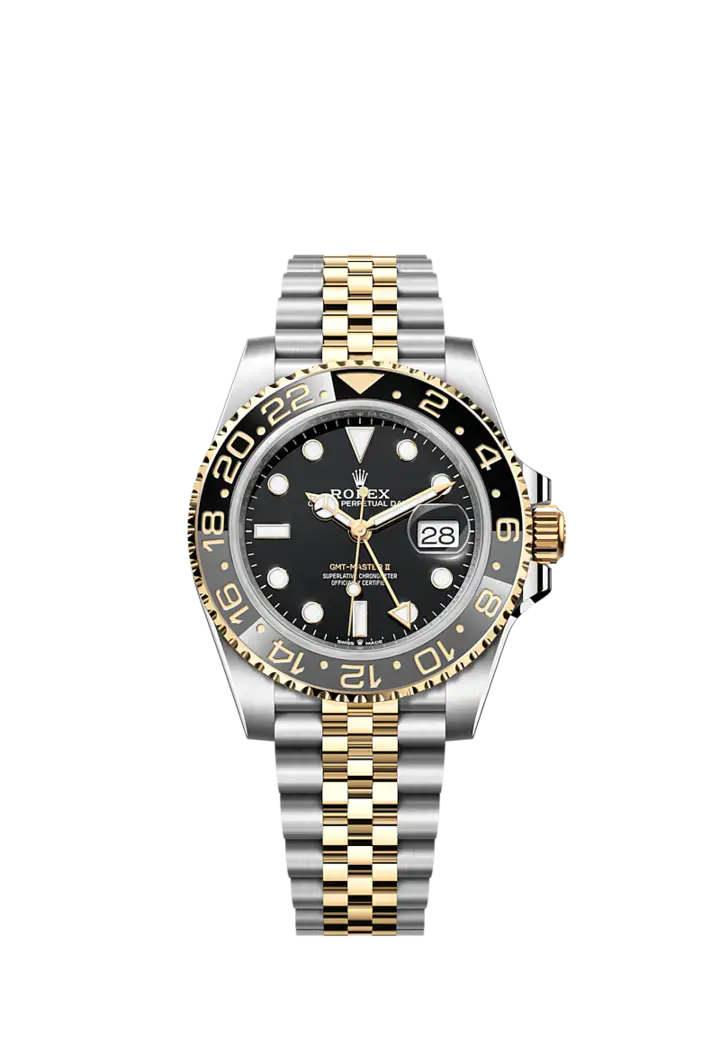 Rolex GMT-Master II 40mm Stainless Steel Black Dial with Grey-Black Bezel Oyster/Jubilee Bracelet (Ref. 126710GRNR-0003/0004) 2024 Latest Release "Bruce Wayne"