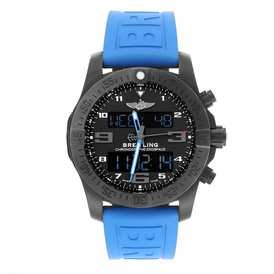 Breitling Exospace DLC Coated Titanium Mens Watch VB5510