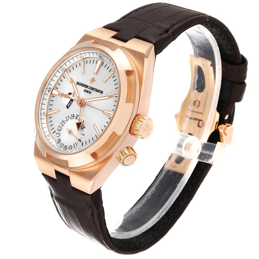 Vacheron Constantin Overseas Dual Time Rose Gold Mens Watch 7900V