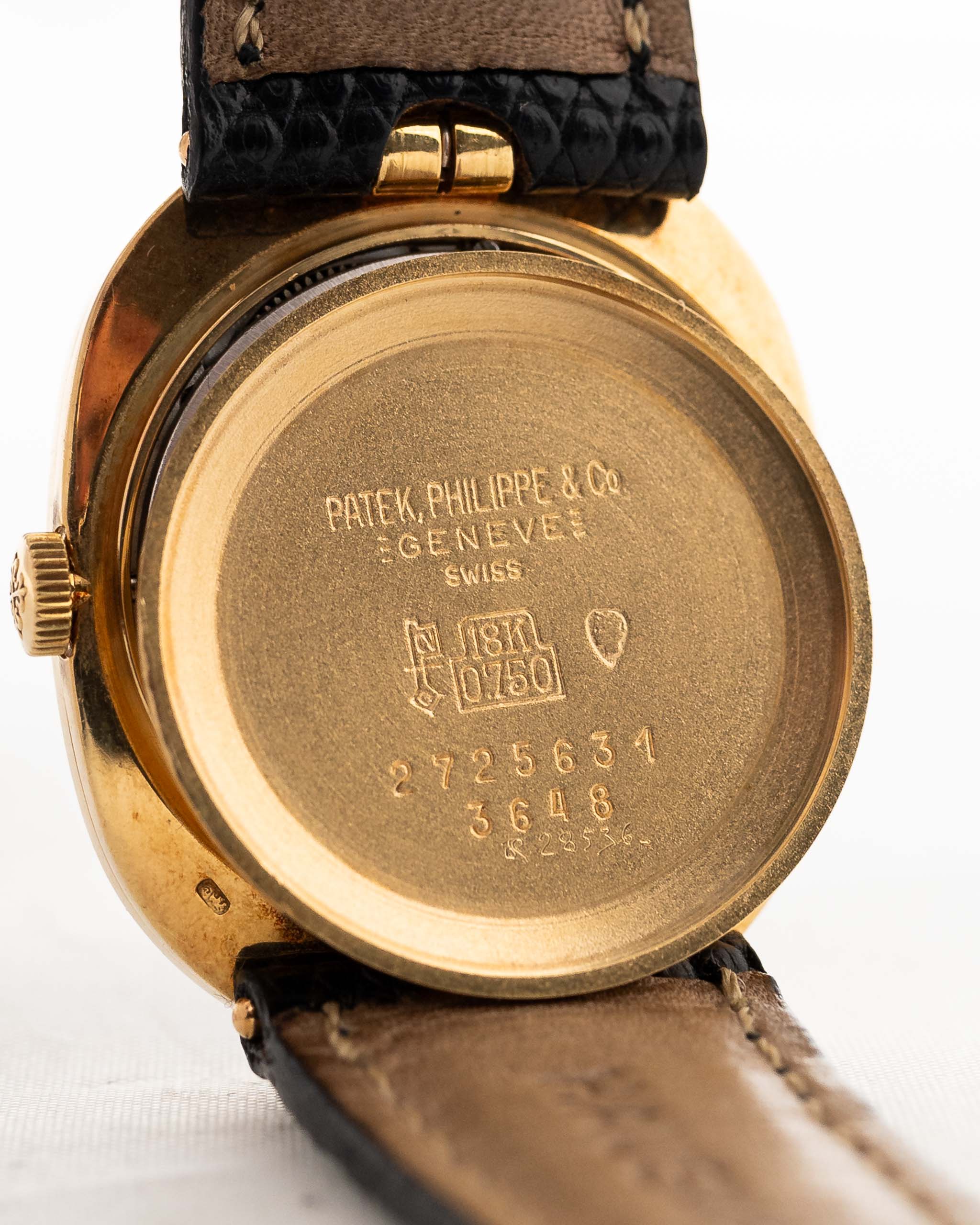Patek Philippe Ellipse 3648 d&rsquo;Or Hausmann 1970s