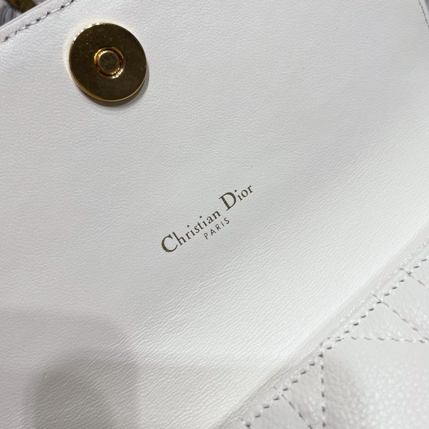 Replica Dior Miss Caro Pouch White