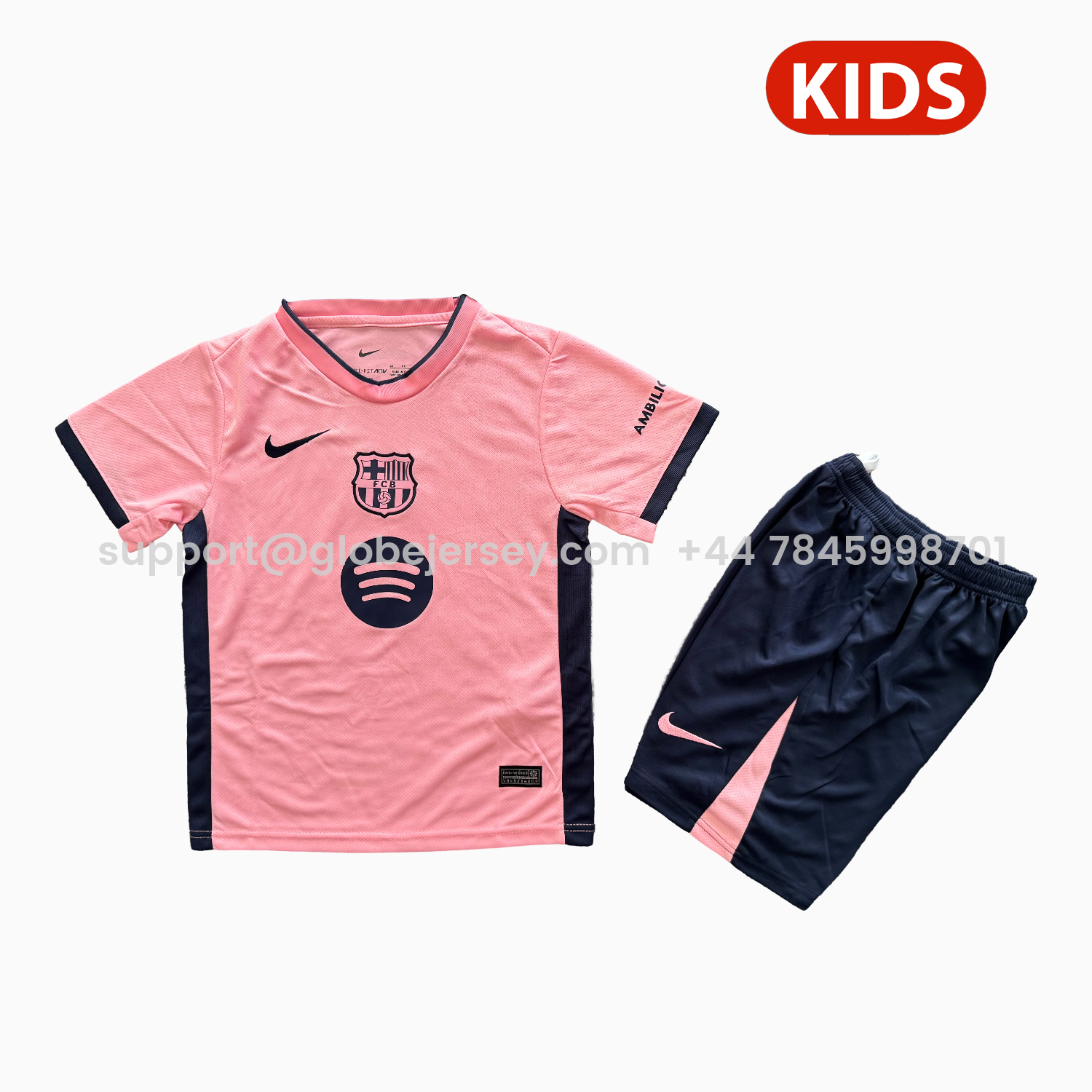 Barcelona 25-26 Pure Pink Special Kids Kit