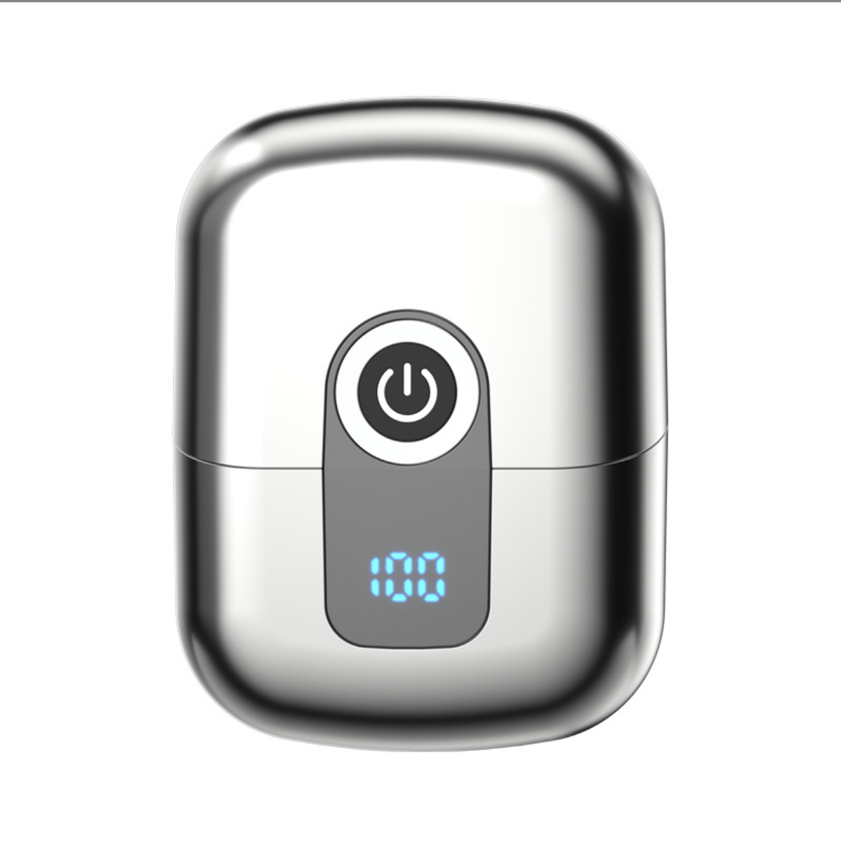 All-Metal Travel Electric Shaver, Rechargeable Cordless Beard Trimmer