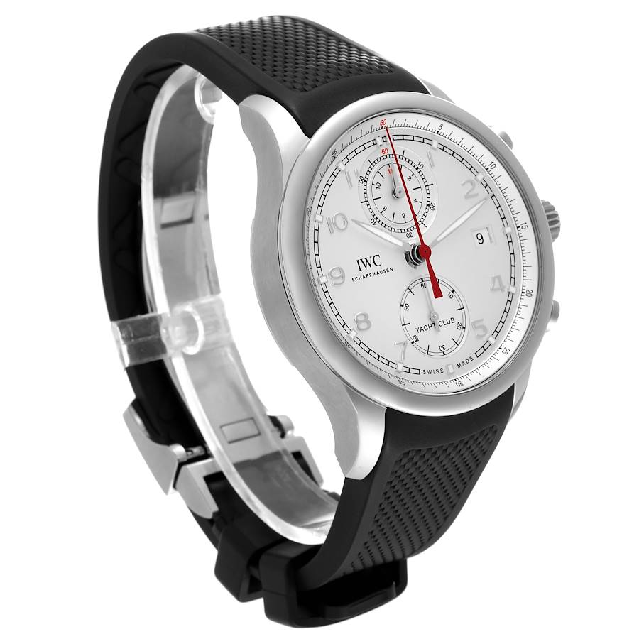 IWC Portuguese Yacht Club Chronograph Steel Mens Watch IW390502