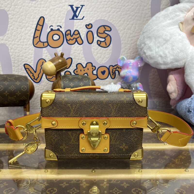Replica Louis Vuitton Soul Trunk Cross – Body Brown