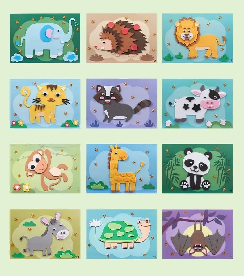 🔥LAST DAY 49% OFF-Cartoon EVA Sticker Toys - BUY 2 FREE SHIPPING