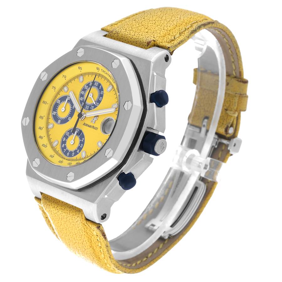 Audemars Piguet Royal Oak Offshore Bumblebee Carbon Mens Watch 25770ST