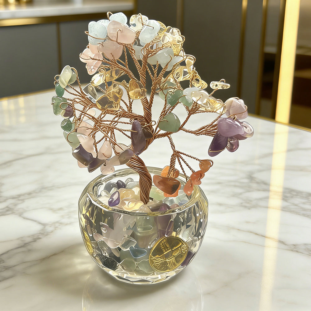 7 Chakra Mixed Crystal Tree of Life: Full Energy Alignment, Abundance & Harmony