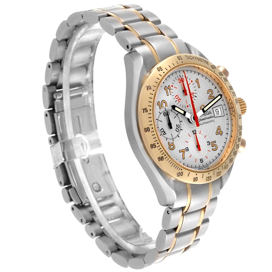 Omega Speedmaster Japanese Market LE Steel Yellow Gold Watch 3313.33.00 Card