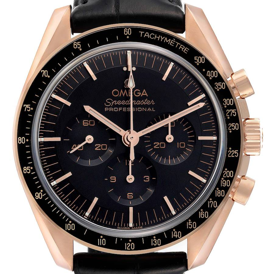 Omega Speedmaster Rose Gold Mens Moonwatch 310.63.42.50.01.001