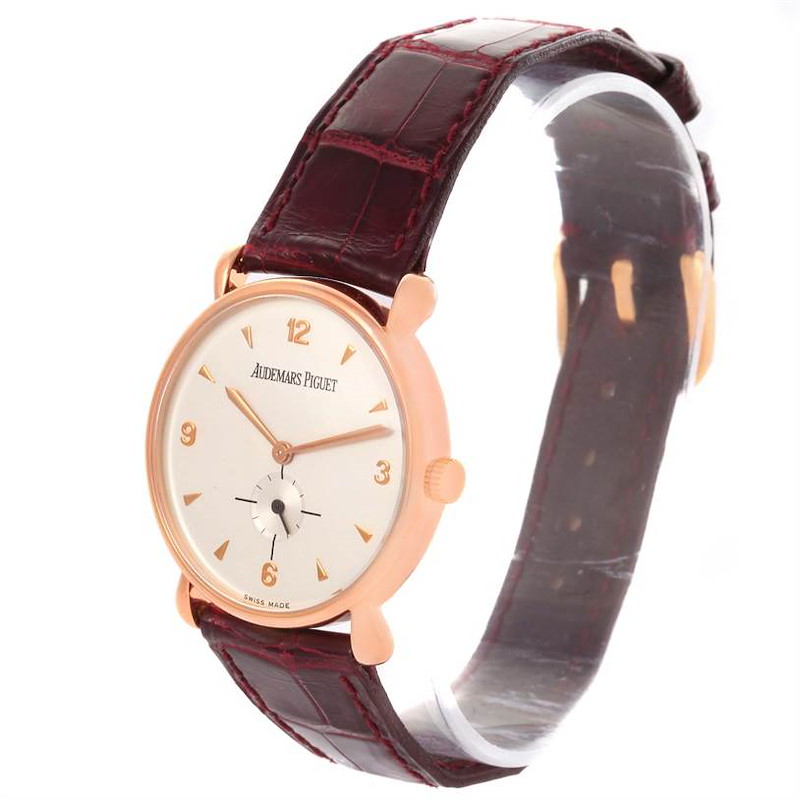 Audemars Piguet Vintage 18K Rose Gold Round Limited Edition Watch