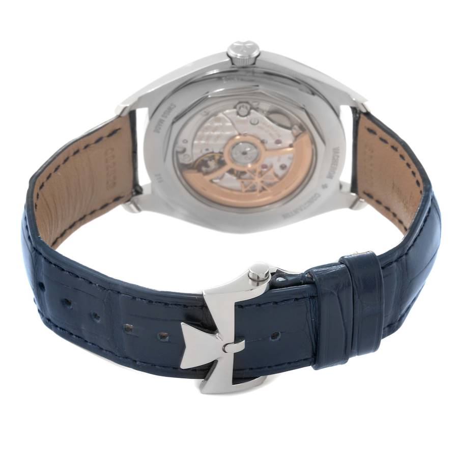 Vacheron Constantin Fiftysix Blue Dial Steel Mens Watch 4600E