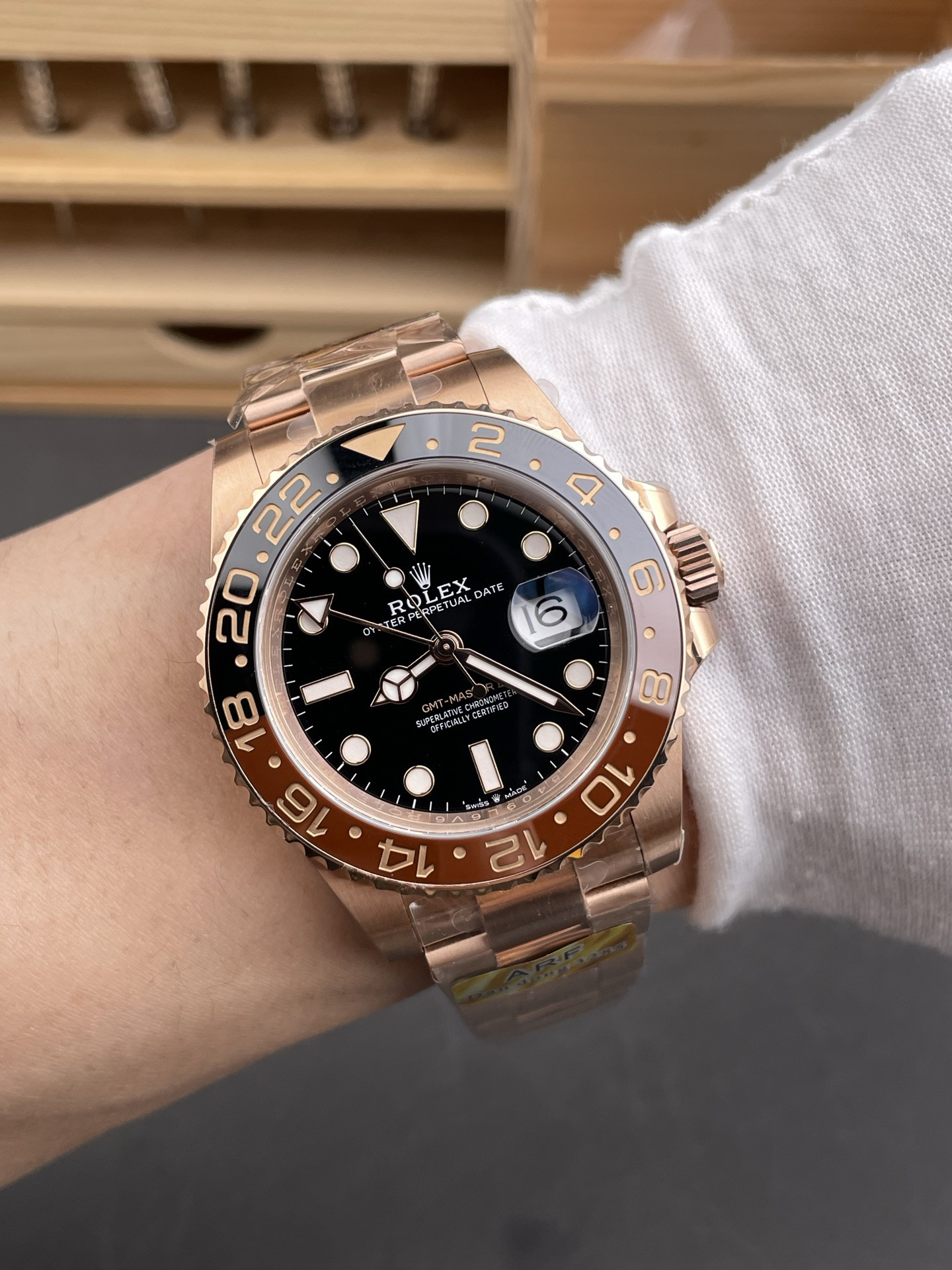 GMT Rootbeer Bezel