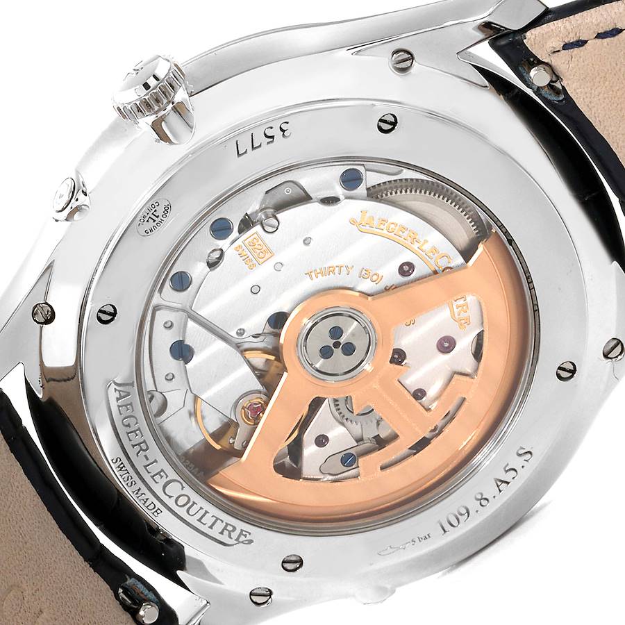 Jaeger LeCoultre Master Ultra Thin Moon Mens Watch 109.8.A5.S Q1368480
