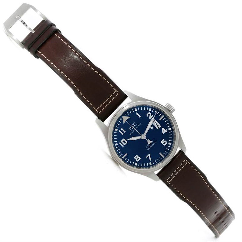 IWC Pilots Mark XVII Le Petit Prince Steel Mens Watch IW326506
