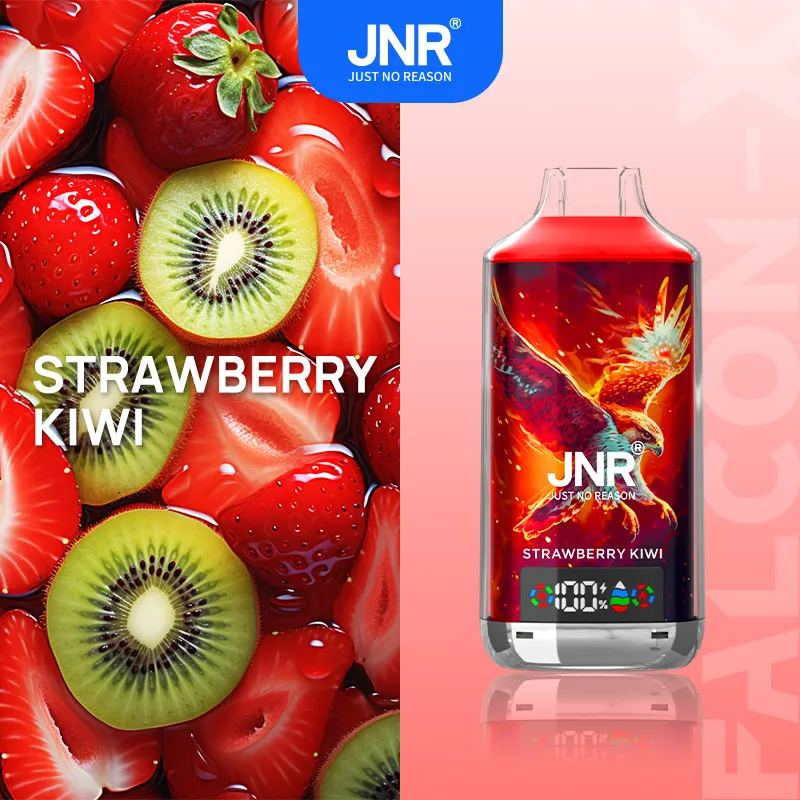 🔥 JNR Falcon-X 18K Jednorazowy Vape | 2% Nikotyny 💨 18,000 Puffów 🍓🥭❄️ | Ulepszona wersja 16K 🚀 | Szybka wysyłka z Polski 1-3 dni 🚚🇵🇱 | Amerykańska jakość 🇺🇸
