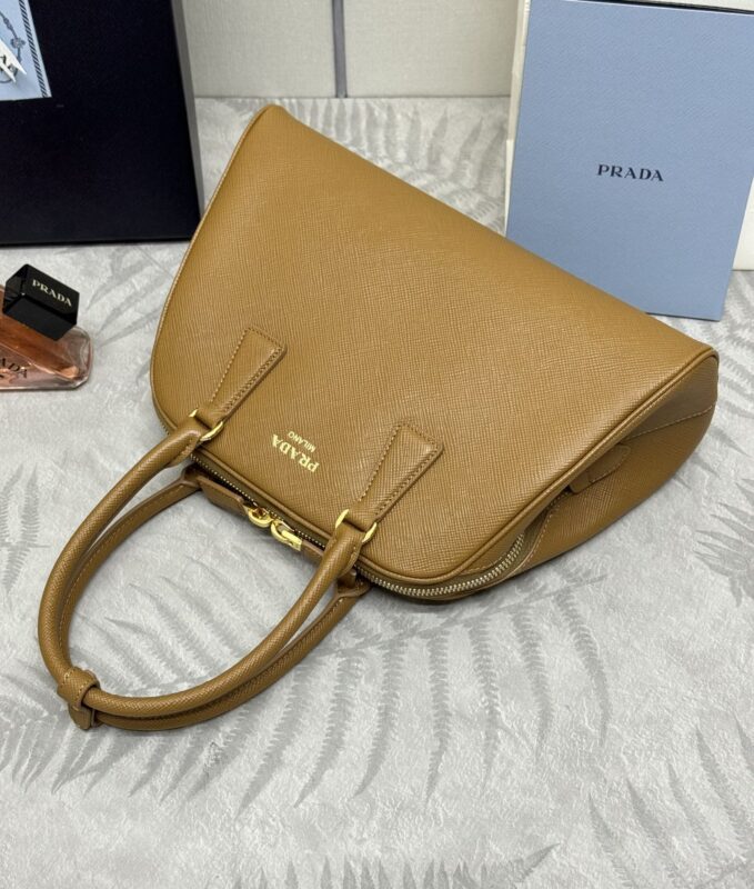 Replica Prada Large Saffiano Caramel