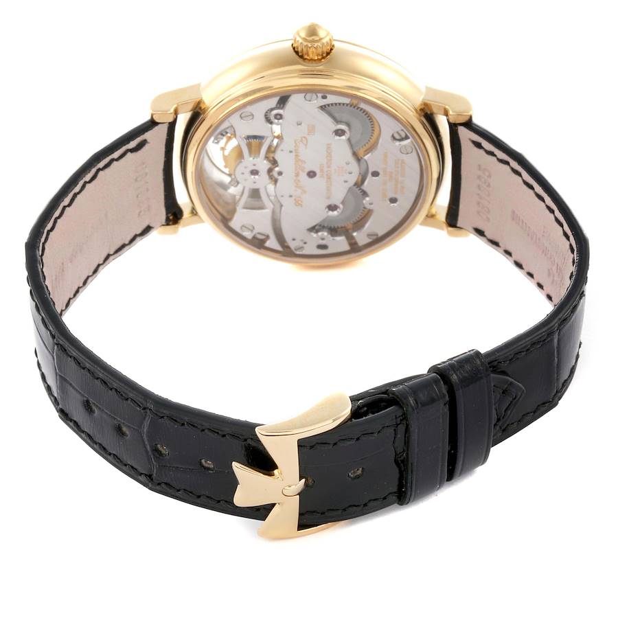 Vacheron Constantin Patrimony Tourbillon Yellow Gold Mens Watch 30050