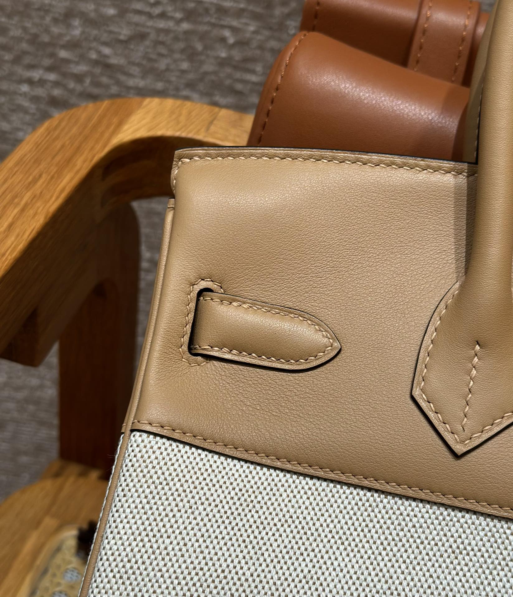 Replica Hermès Birkin Chai Brown