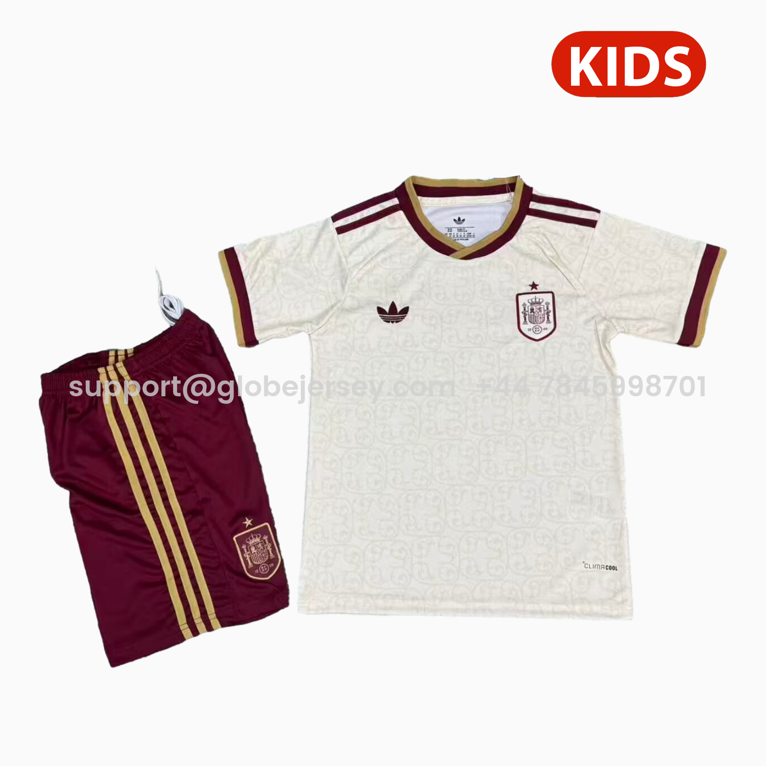 Spain 2026 Away Kids Kit
