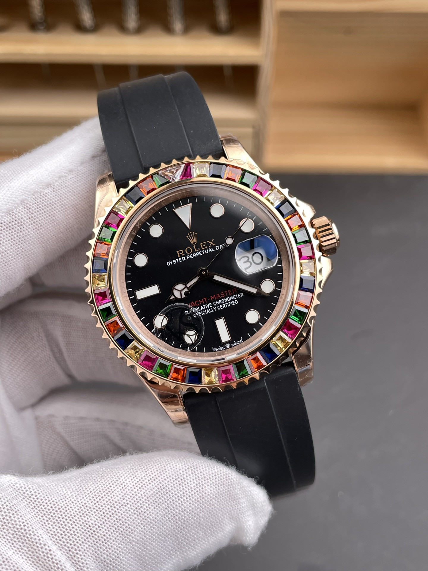 Yacht-Master Candy Bezel Sports Couple Watch