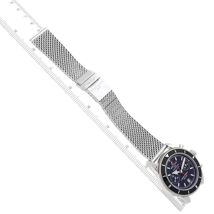 Breitling SuperOcean Heritage Chrono Black Dial Mens Watch A23370