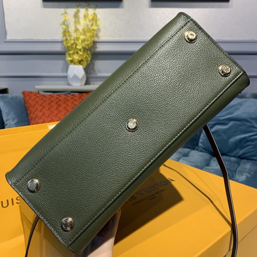 Replica Louis Vuitton On My Side Dark Green