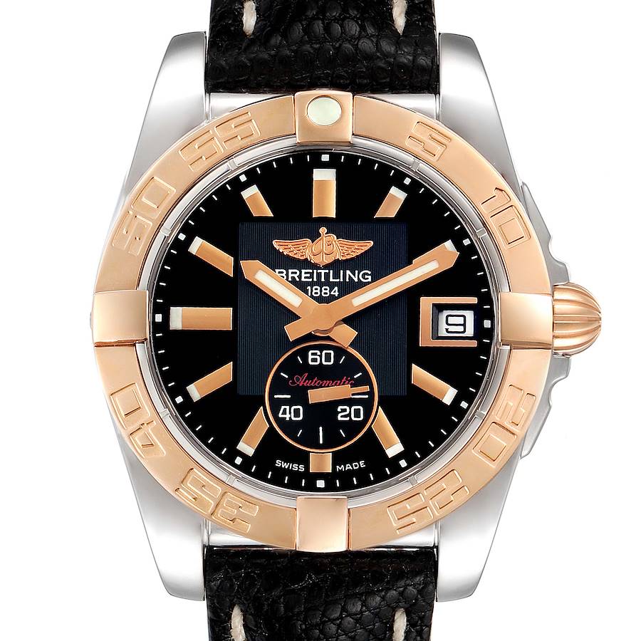 Breitling Galactic 36 Stainless Steel Rose Gold Watch C37330