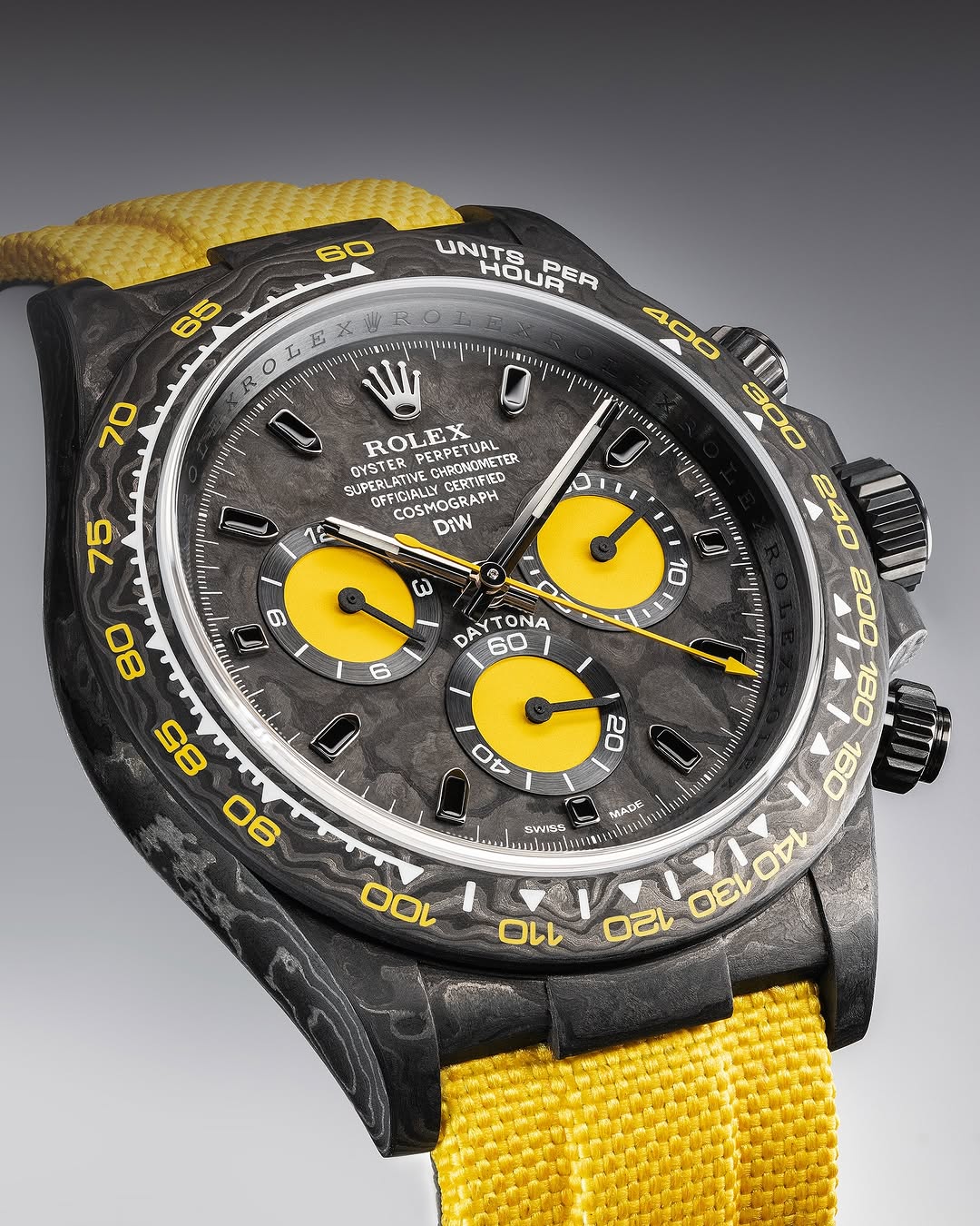 NTPT Carbon Rolex DiW Daytona "LEMON EDITION"