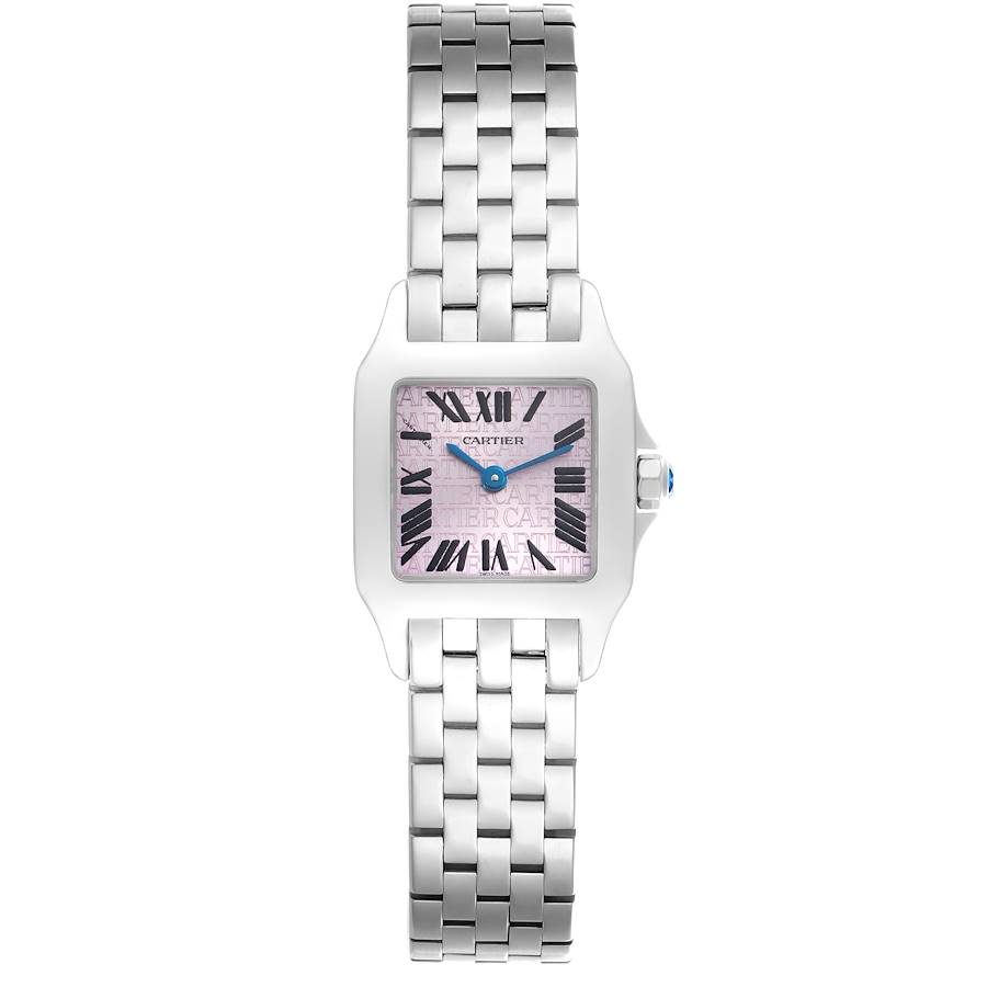 Cartier Santos Demoiselle Purple Dial Small Ladies Watch W2510002