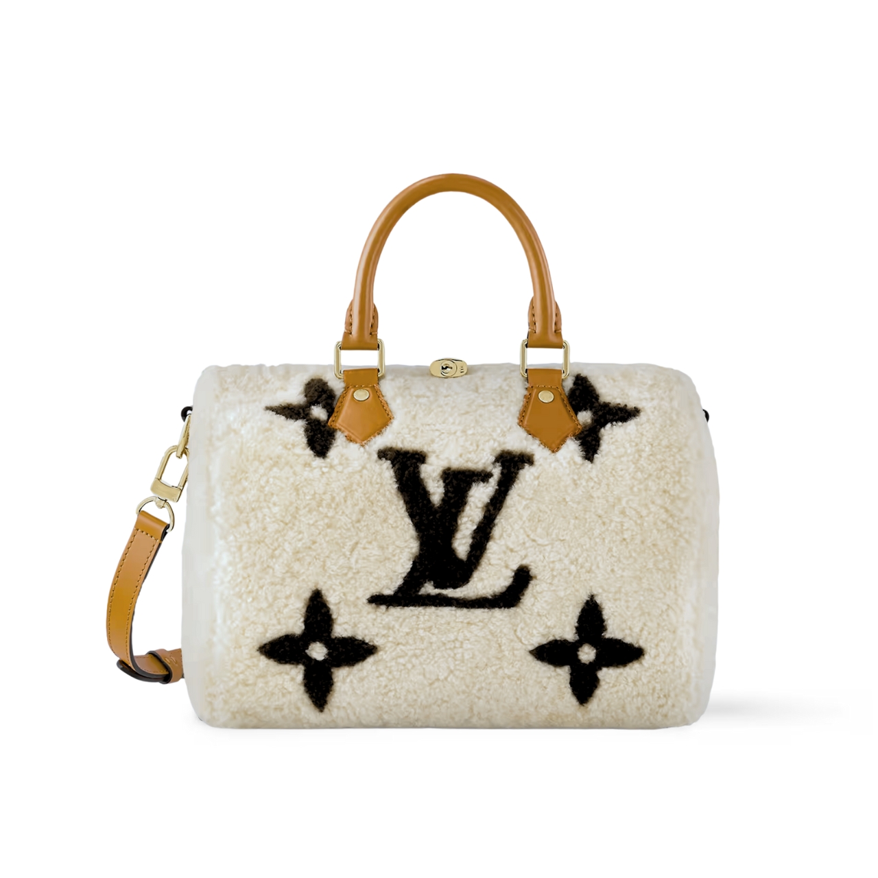 Louis Vuitton Lv Ski Speedy Bandoulière 25 White 25Cm M23468
