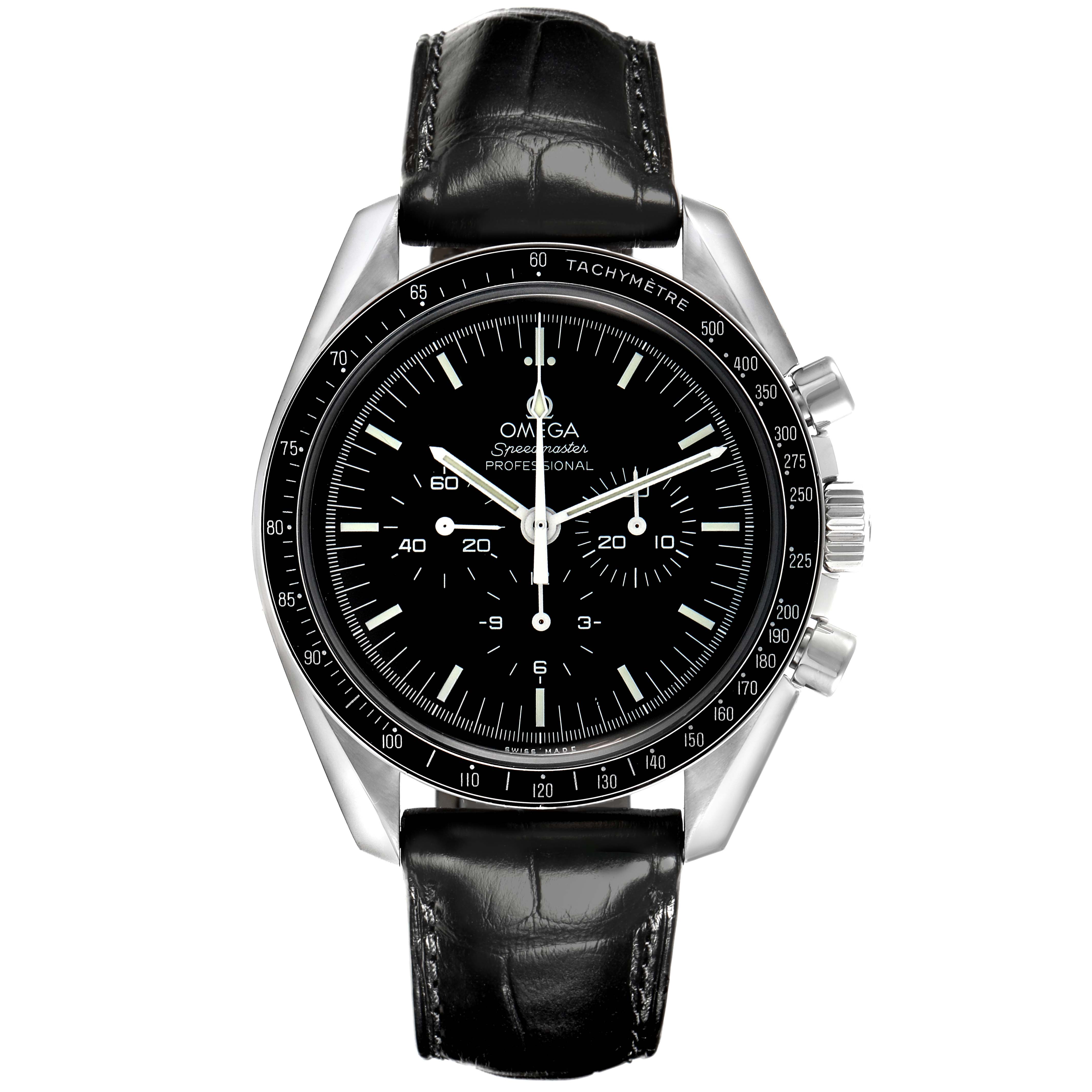 Omega Speedmaster MoonWatch Chronograph Steel Mens Watch 42.0 MM 3870.50.31