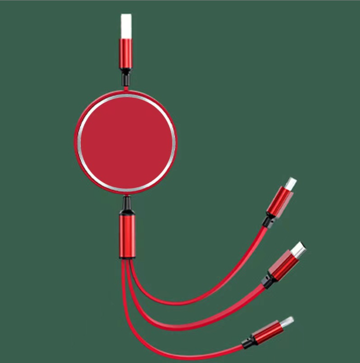 3-in-1 Magnetic Fast Charging Cable Multi Device Charging Cord