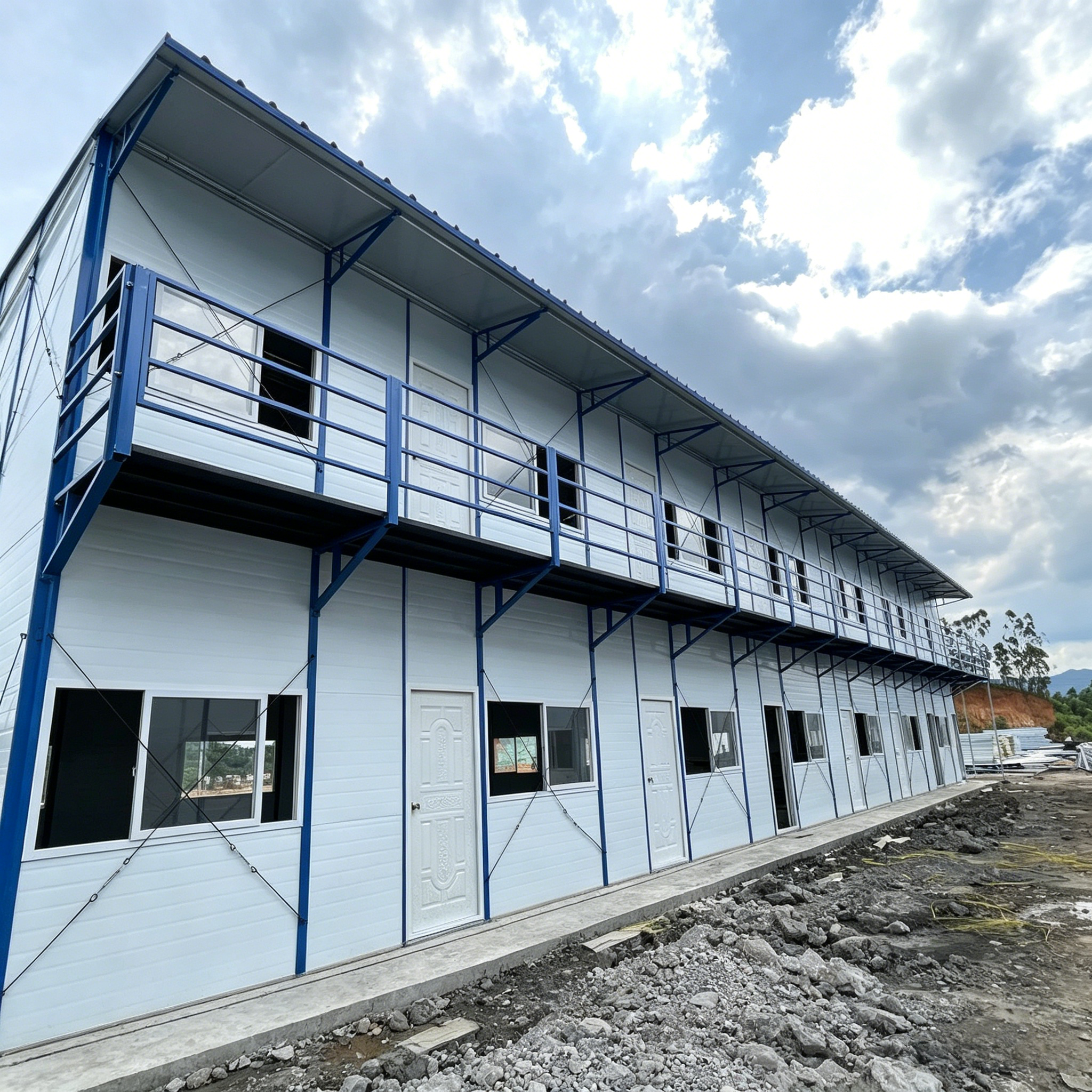 color steel house