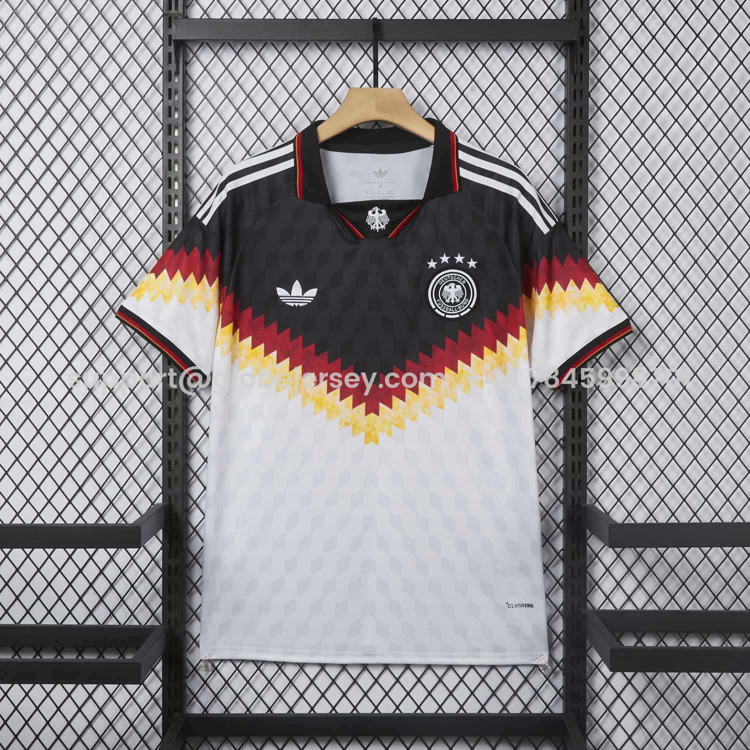 Germany 2026 Black And White V-Shaped Design Special Jersey - Fans Version